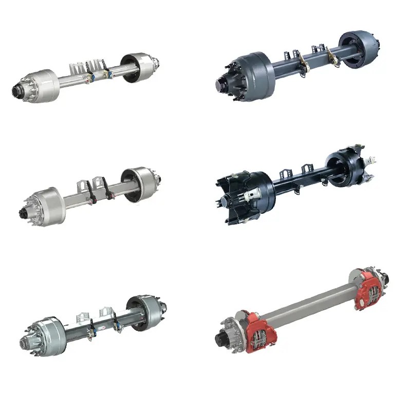 Trailer Axles ເຮັດວຽກແນວໃດ? ຄວາມເຂົ້າໃຈກ່ຽວກັບອົງປະກອບຫຼັກຂອງລົດເຄິ່ງ